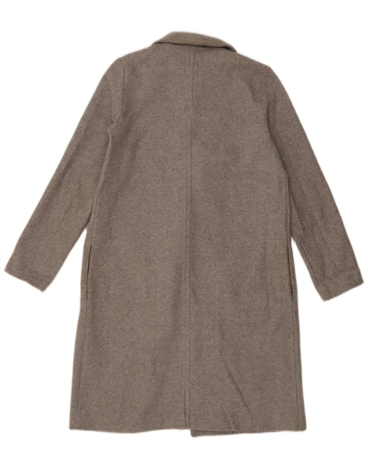 Cappotto Zara da donna UK 10 piccolo poliestere grigio