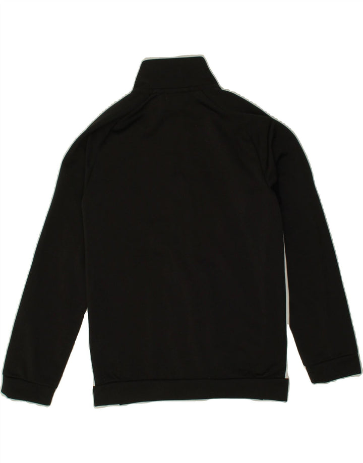 PUMA Boys Graphic Tracksuit Top Jacket 7-8 Years Black Colourblock Vintage Puma and Second-Hand Puma from Messina Hembry 