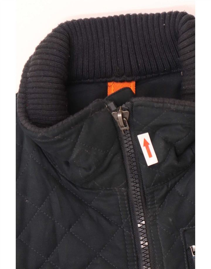 Giacca trapuntata da uomo Superdry UK 36 Small Verde Poliestere