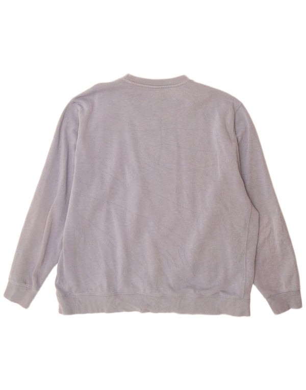 Felpa con cappuccio da uomo Nike 2XL cotone grigio