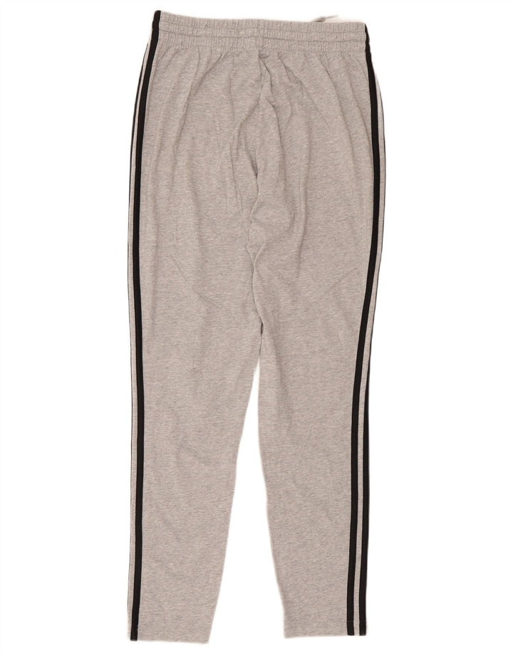 Pantaloni da tuta da uomo Adidas Small in cotone grigio