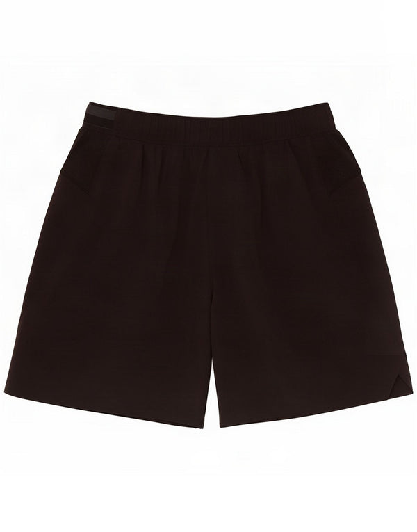 Pantaloncini sportivi da donna Lululemon UK 12 Medium Black Poliestere Sports