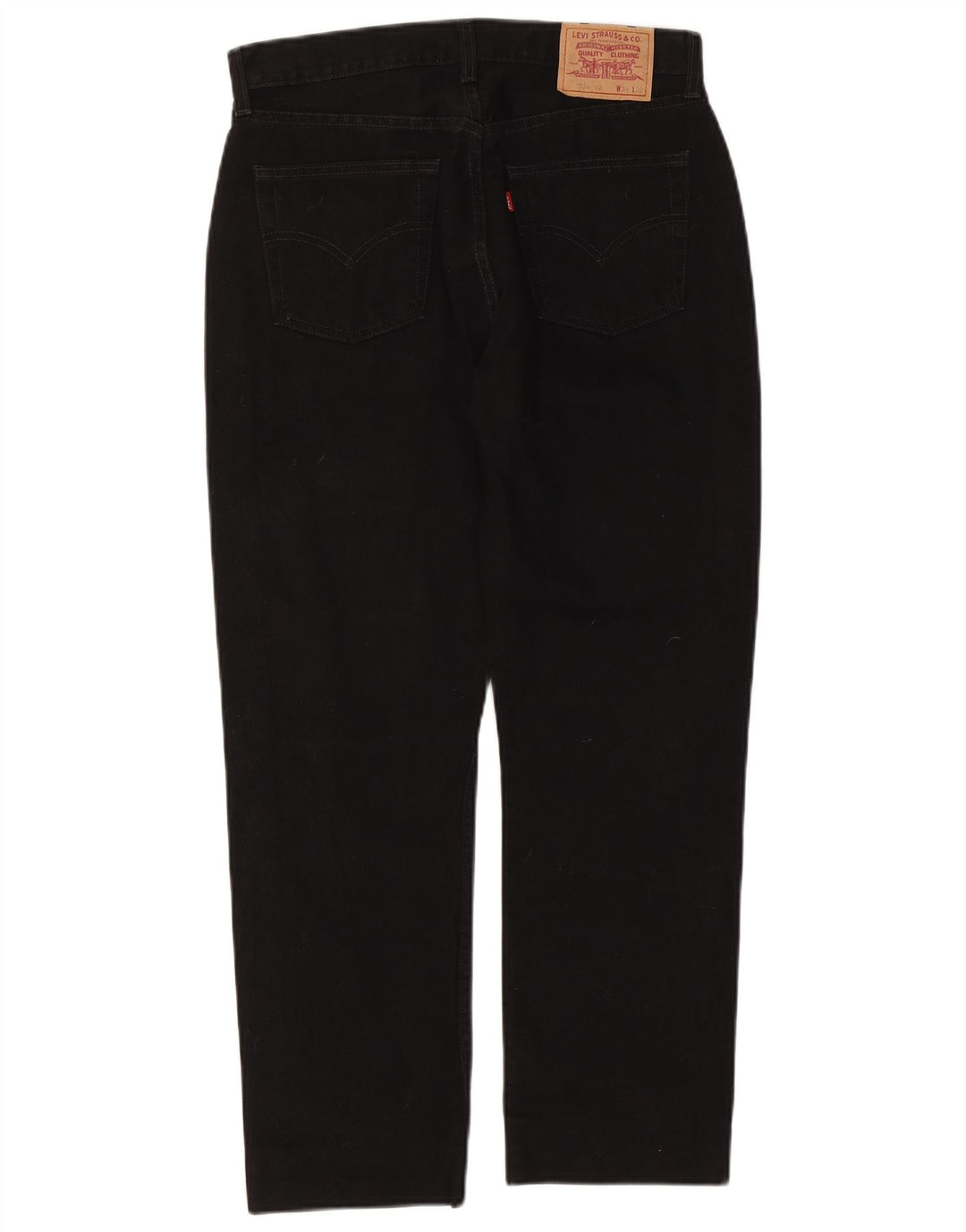 Levi's Uomo 534 Jeans dritti W34 L28 Cotone Nero