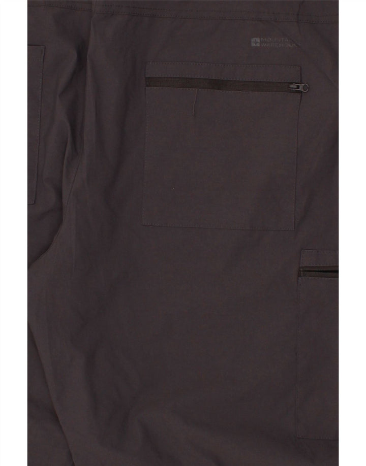 MOUNTAIN WAREHOUSE Mens Straight Cargo Trousers W42 L29  Grey Nylon Vintage Mountain Warehouse and Second-Hand Mountain Warehouse from Messina Hembry 