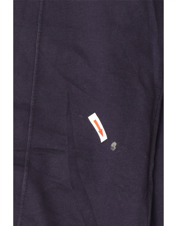 Pantaloni della tuta da donna Zara UK 12 Medium Navy Blue Colourblock