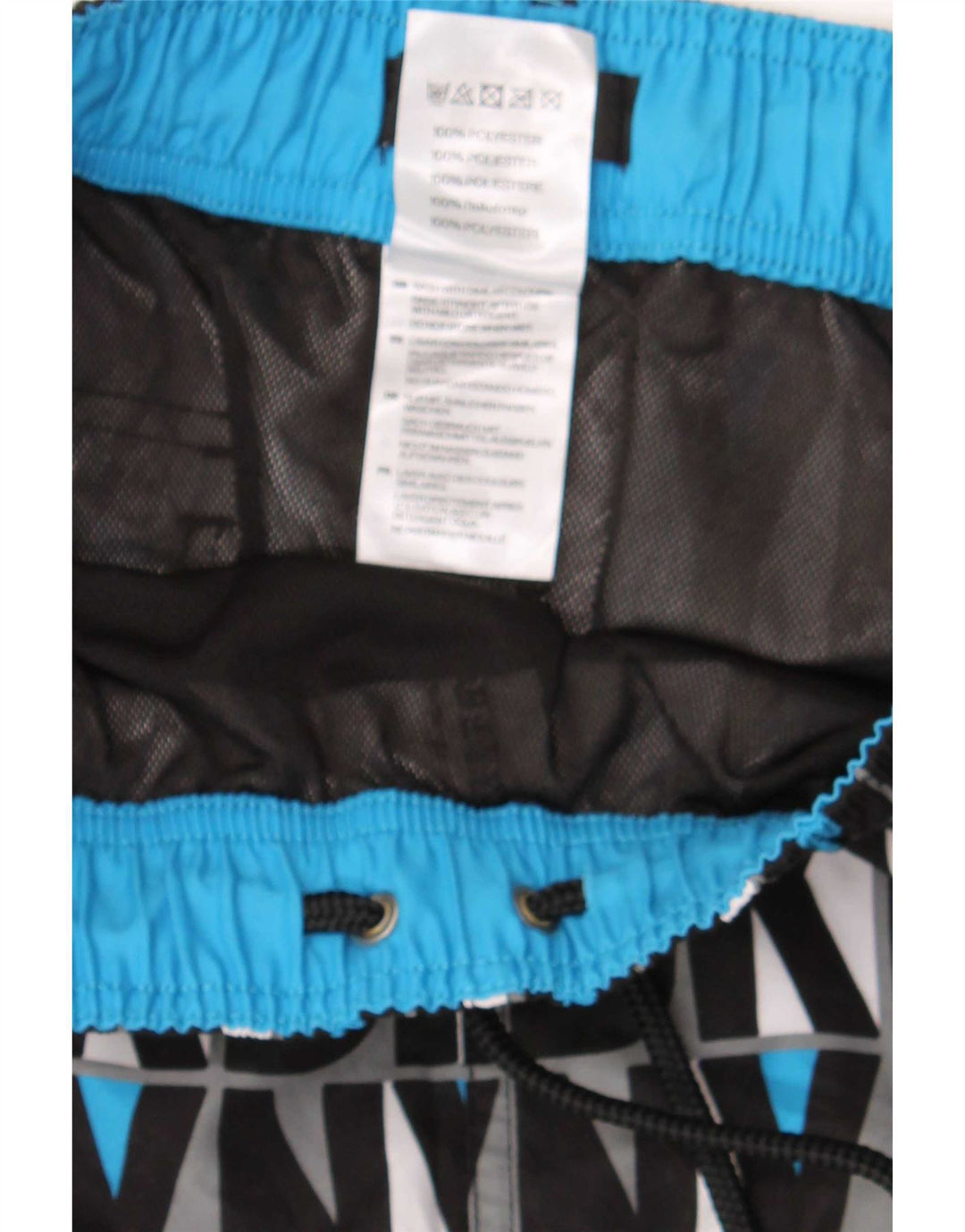 Pantaloncini da bagno grafici da uomo Dkny Poliestere medio multicolore