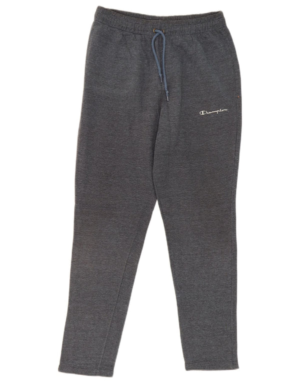Pantaloni da tuta da uomo CHAMPION Small in cotone blu