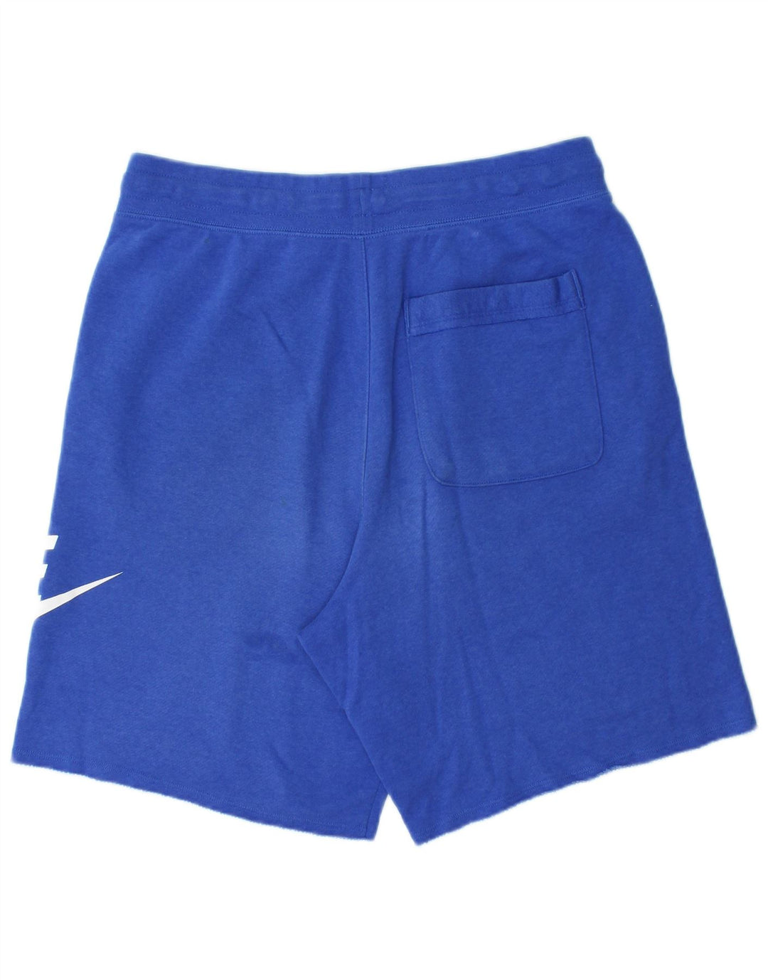 Pantaloncini sportivi grafici Nike da uomo in cotone blu medio