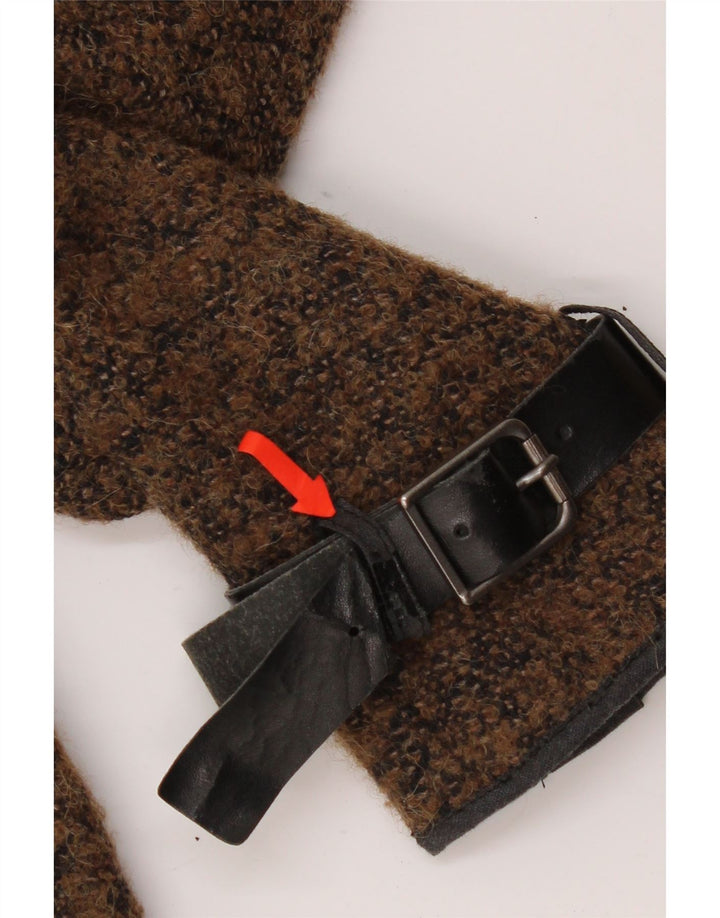 Cappotto Doppiopetto Donna Tenax IT 40 Small Cotone Puntinato Marrone