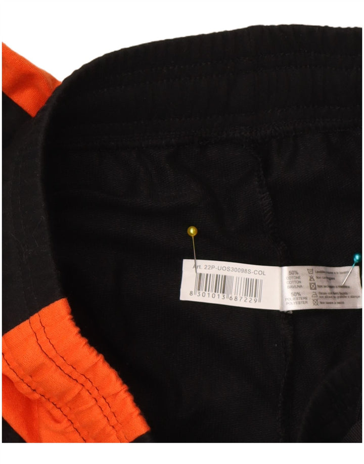 Pantaloni da tuta da uomo Umbro Joggers in cotone color block medio nero