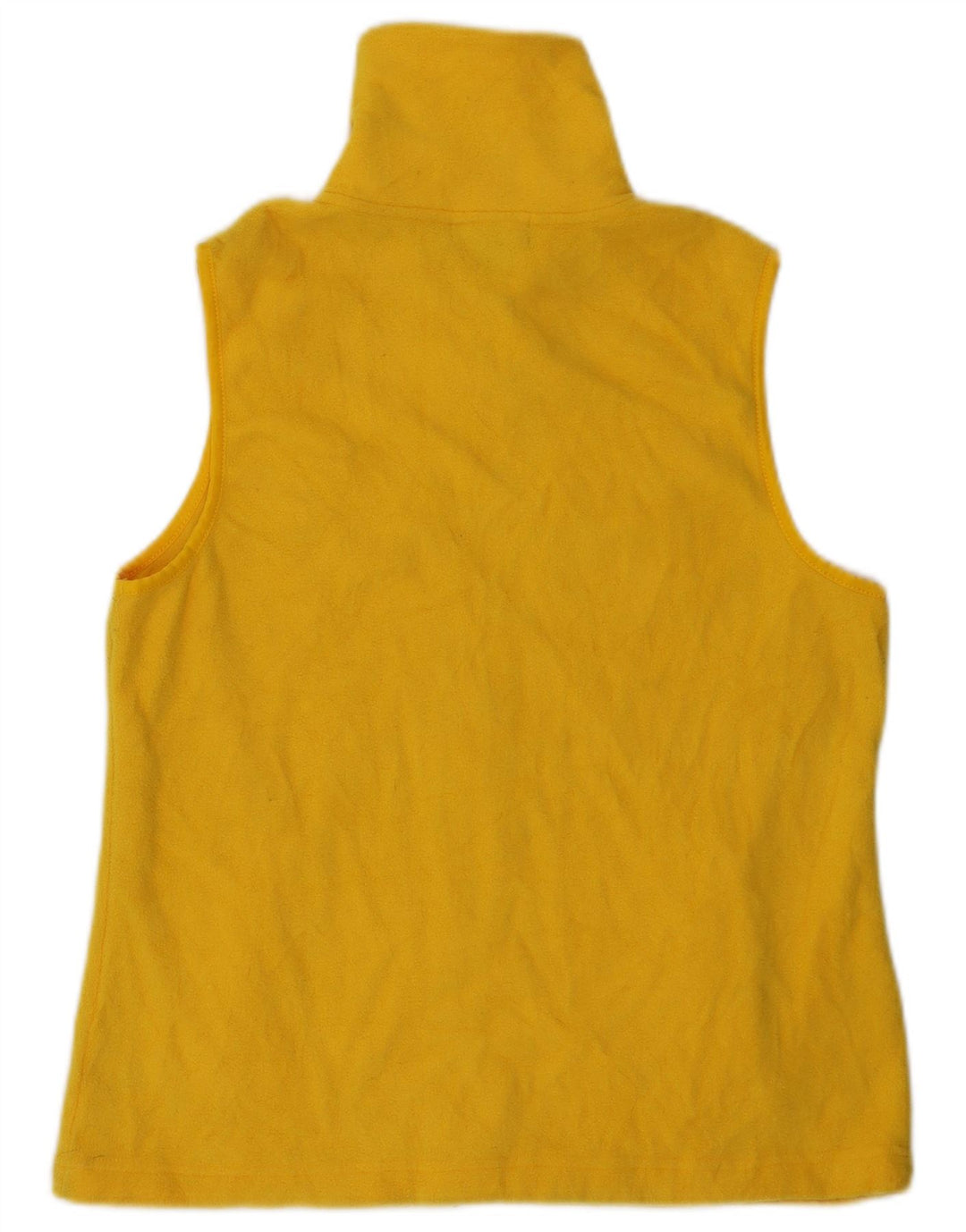 Gilet in pile da donna Chaps UK 16 grande giallo poliestere