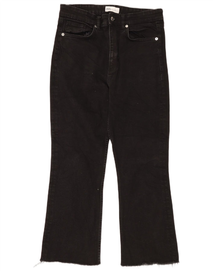 Jeans Bootcut da donna Zara EU 44 XL W34 L25 Nero