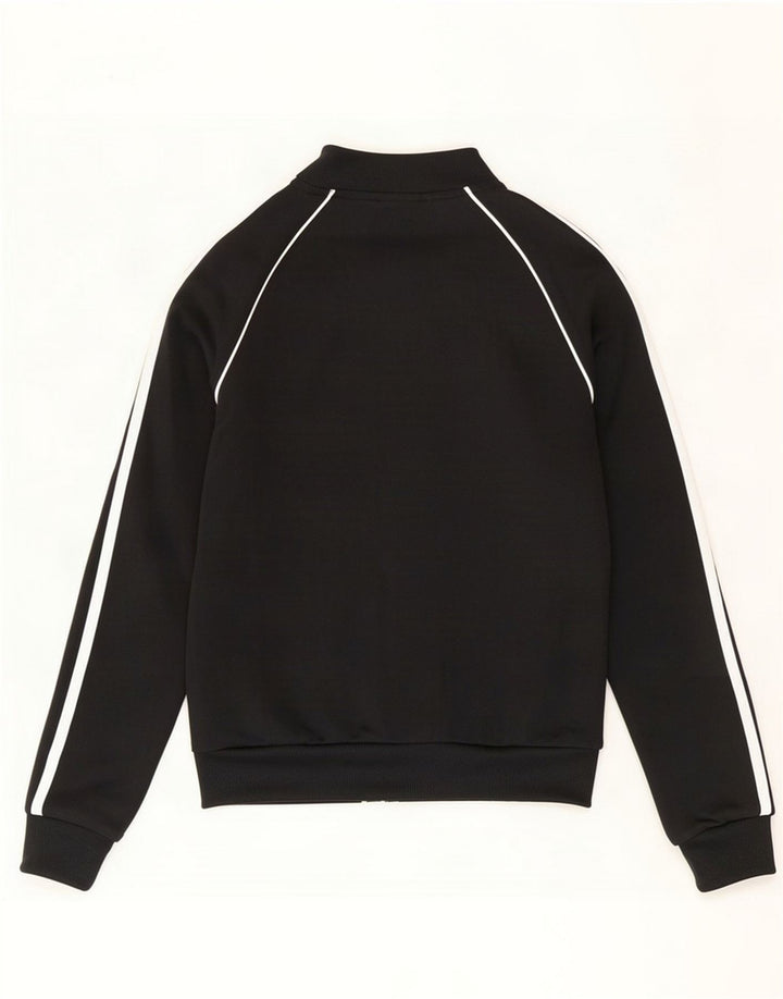 Adidas Giacca da tuta da donna UK 4 XS Nero Poliestere