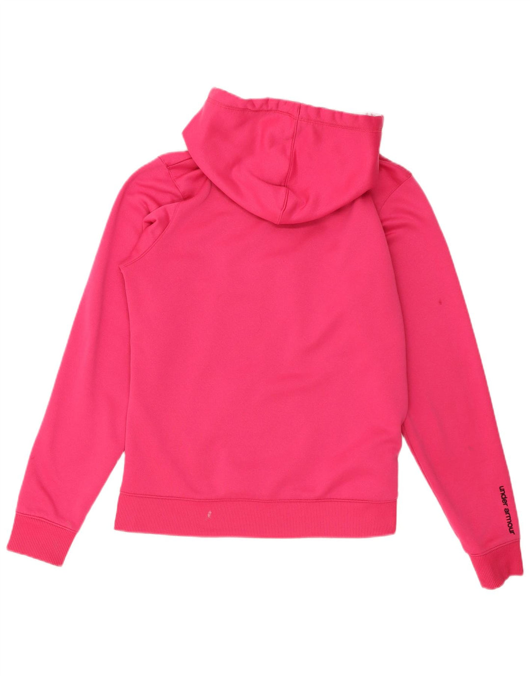 Felpa con cappuccio grafica da donna Under Armour UK 14 Poliestere rosa medio