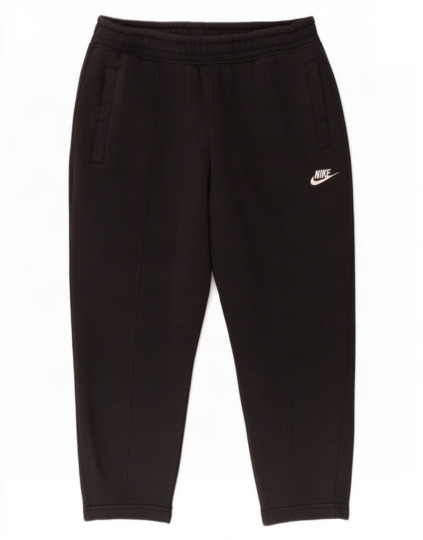 Pantaloni da tuta Nike da uomo in cotone nero medio