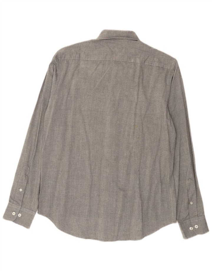 Camicia da uomo slim fit Marina Yachting taglia 40 grigio medio