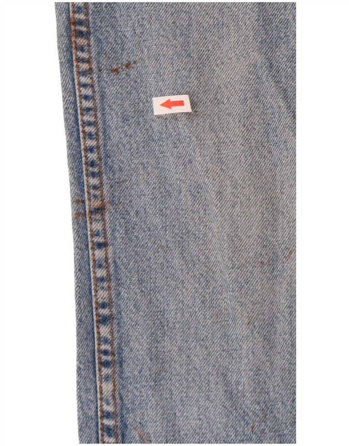 Jeans dritti da uomo Wrangler Texas W31 L29 cotone blu