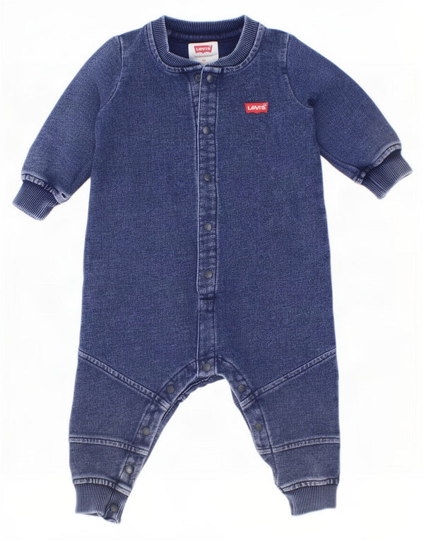 Tuta a maniche lunghe da neonato Levi's 3-6 mesi blu navy