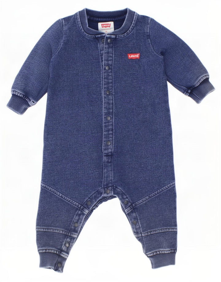 Tuta a maniche lunghe da neonato Levi's 3-6 mesi blu navy