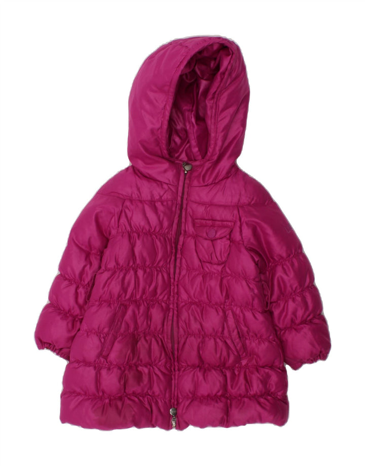 LIU JO Girls Hooded Padded Coat 2-3 Years Pink Vintage Liu Jo and Second-Hand Liu Jo from Messina Hembry 