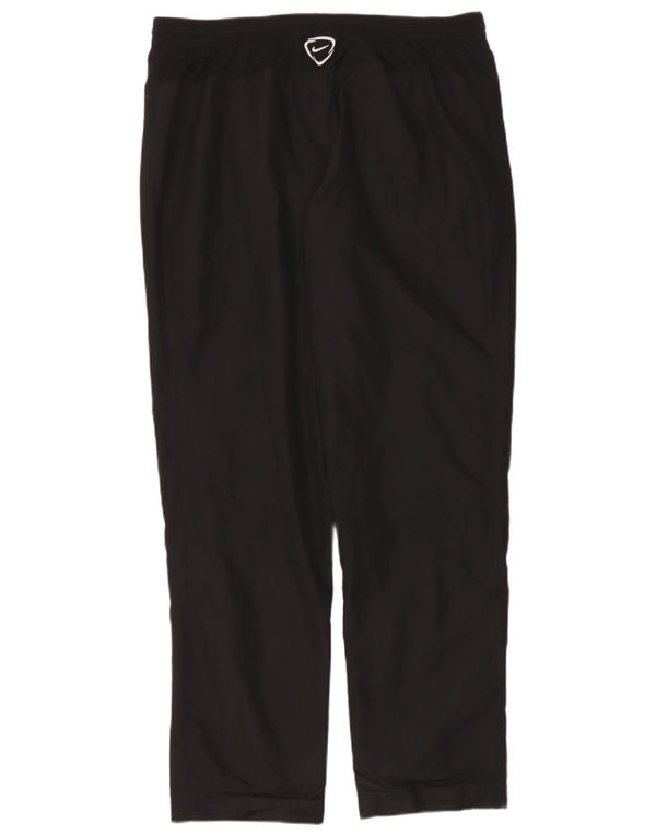 Nike Mens Dri Fit Tracksuit Trousers Large  Black Polyester