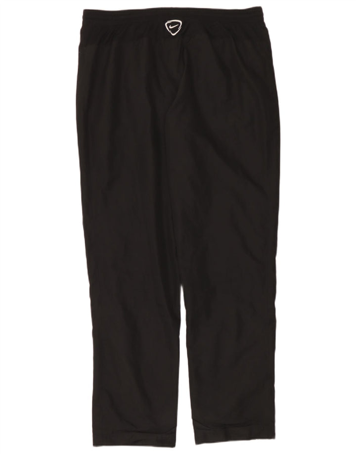 Pantaloni da tuta Nike Dri Fit da uomo, grandi, in poliestere nero