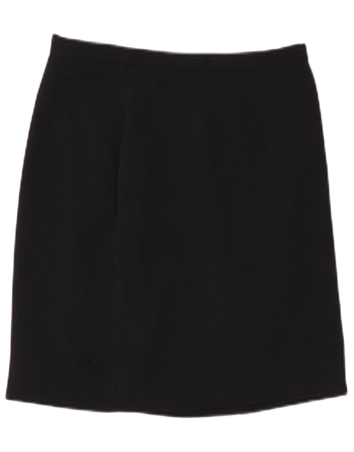 Minigonna da donna Zara EU 40 media W30 poliestere blu navy