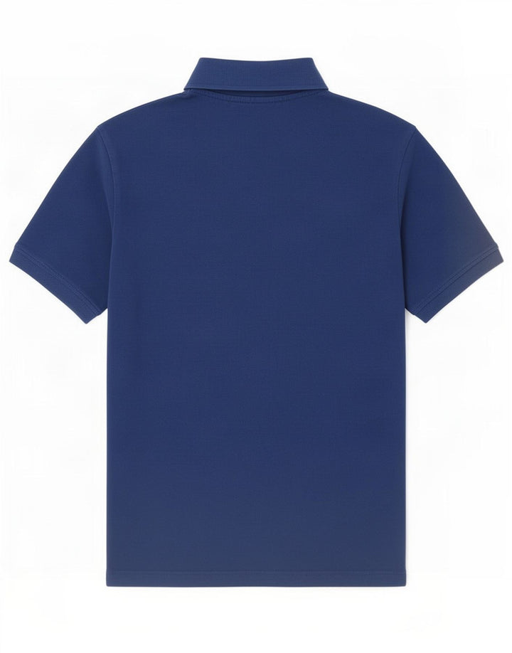 Polo Kappa Uomo Blu Medio in cotone