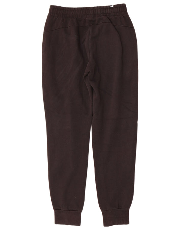 Pantaloni da tuta grafica da uomo Puma Joggers piccoli in cotone nero