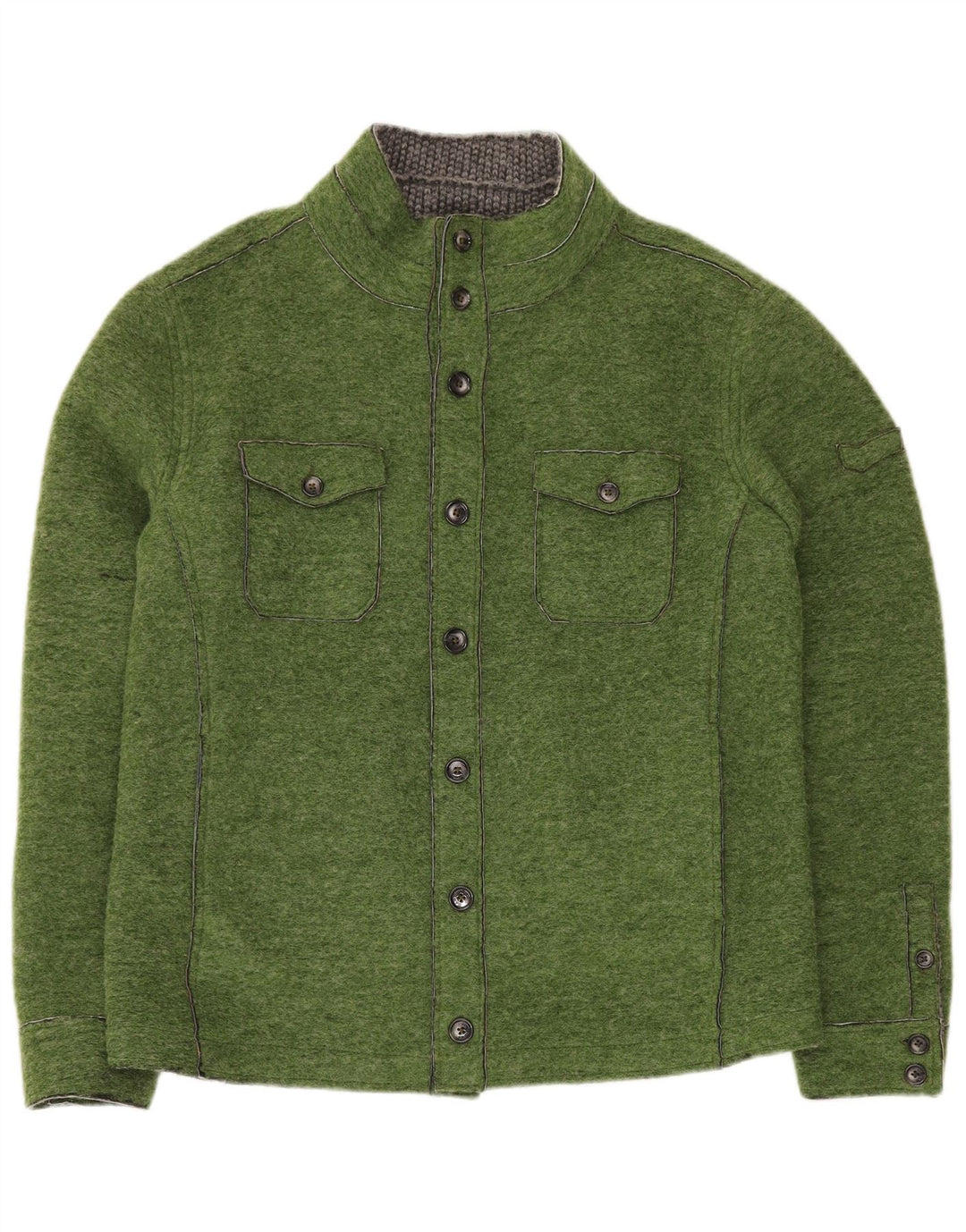 Giubbotto bomber da uomo GAS UK 40 Large Verde Poliestere
