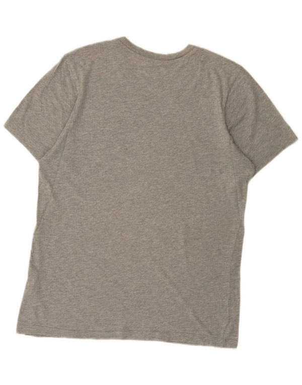 T-shirt Nike da uomo Top Small in cotone grigio