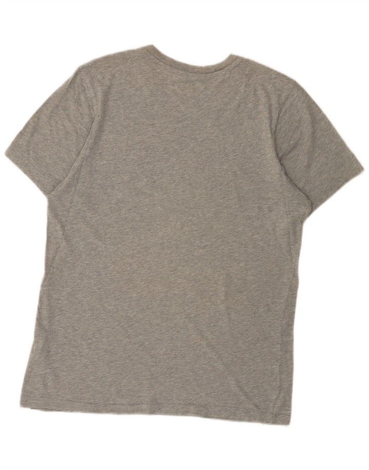 T-shirt Nike da uomo Top Small in cotone grigio