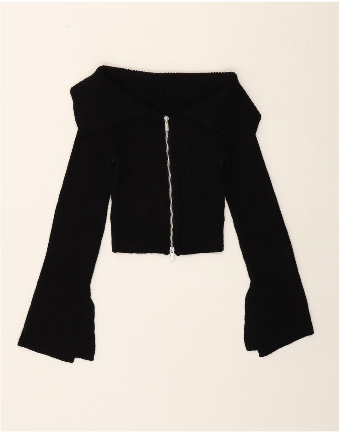 Maglione Bolero da donna Zara UK 12 medio nero