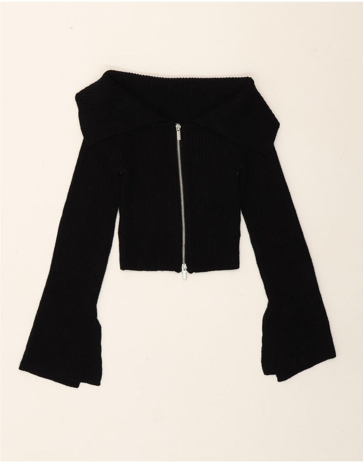 Maglione Bolero da donna Zara UK 12 medio nero