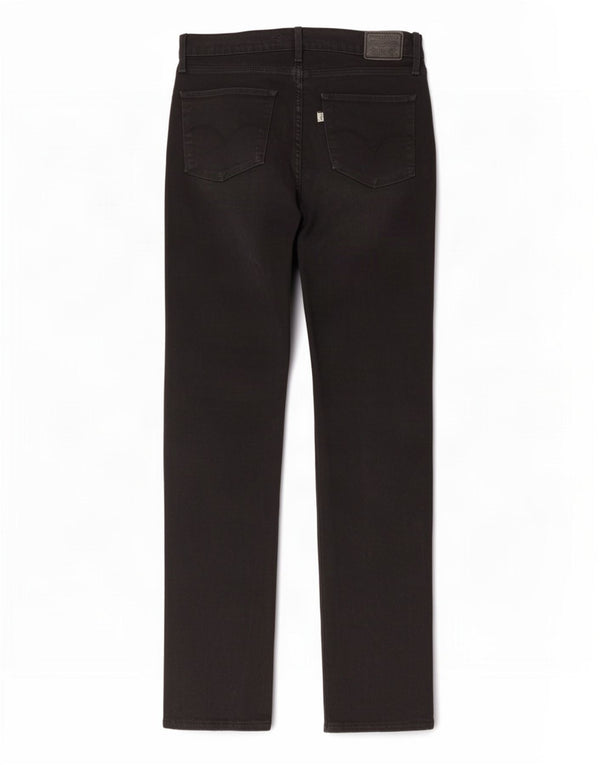 Jeans dritti a vita alta Levi's 724 da donna W30 L30 cotone nero