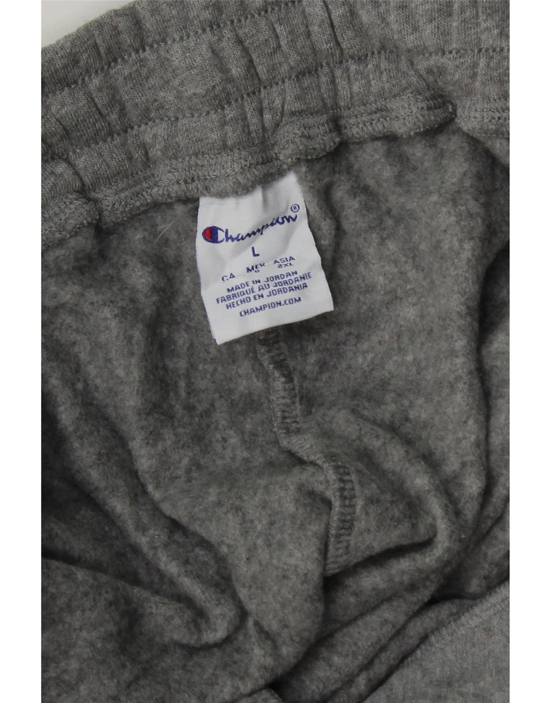 CHAMPION Mens Tracksuit Trousers Joggers Large Grey Vintage Champion and Second-Hand Champion from Messina Hembry 