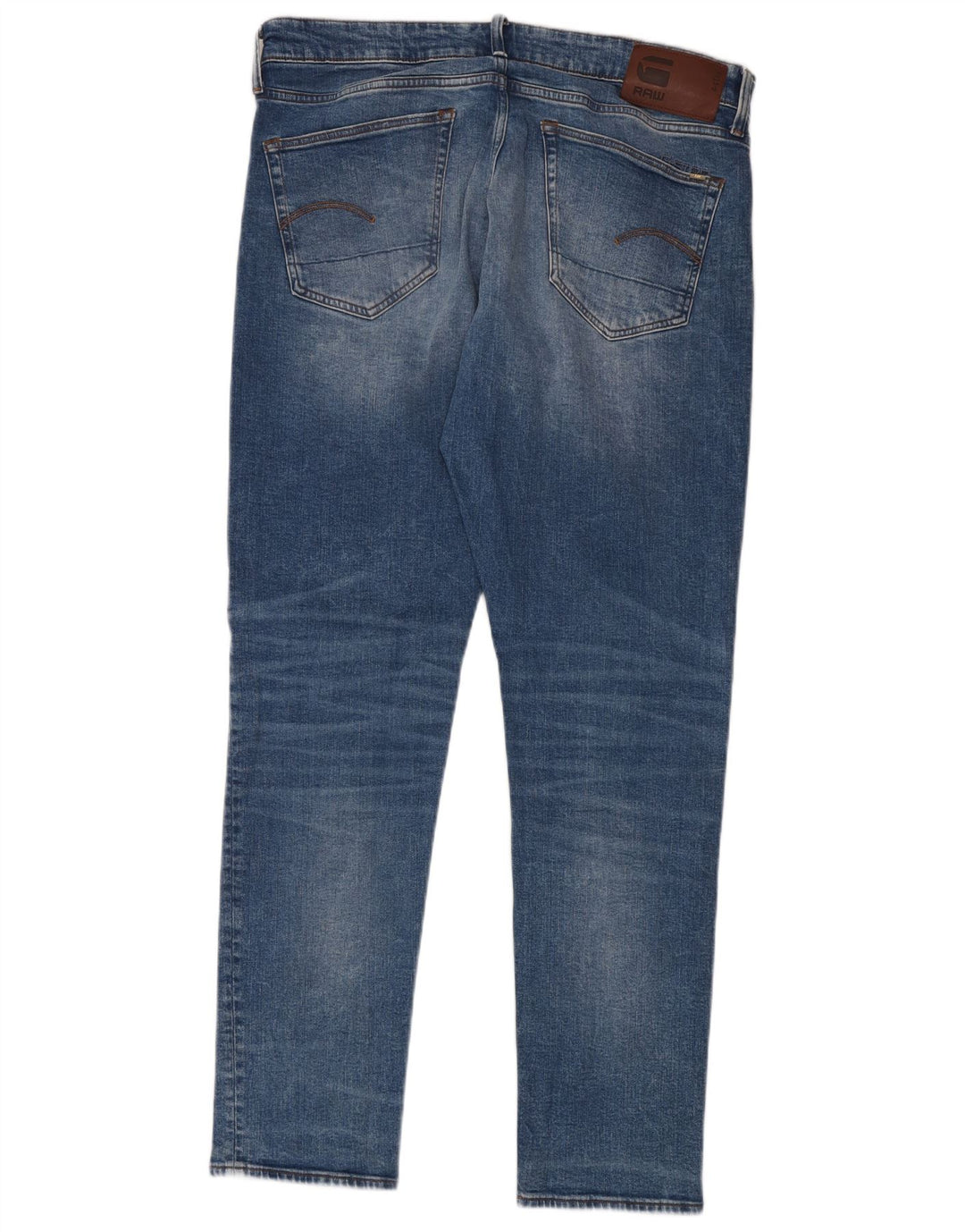Jeans slim da uomo G-STAR 3301 W36 L34 cotone blu