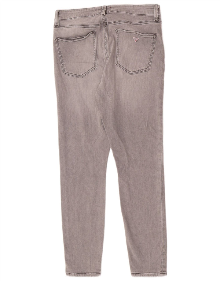 Jeans skinny da donna Guess W31 L29 cotone grigio