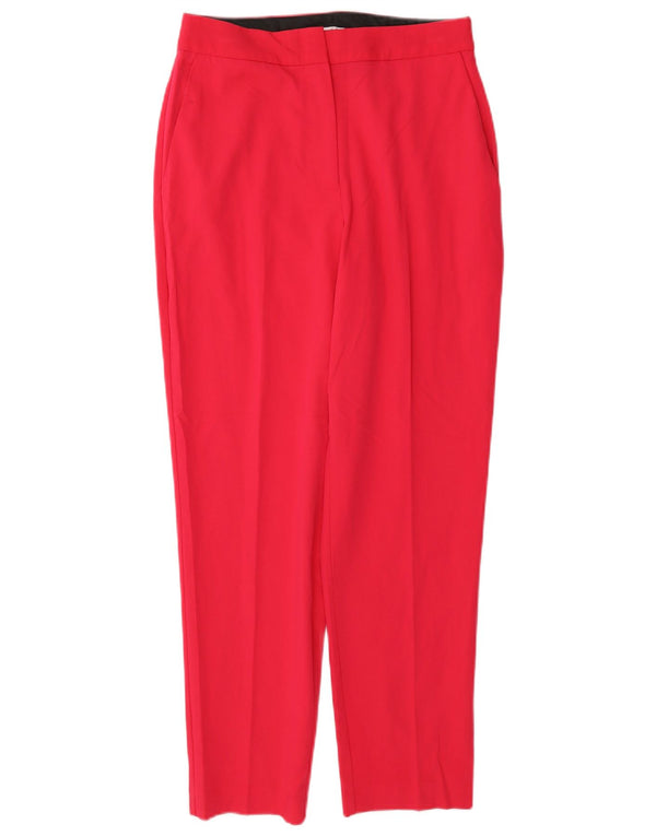 Pantaloni chino affusolati da donna Marks & Spencer UK 8 piccoli W27 L27 Rosa