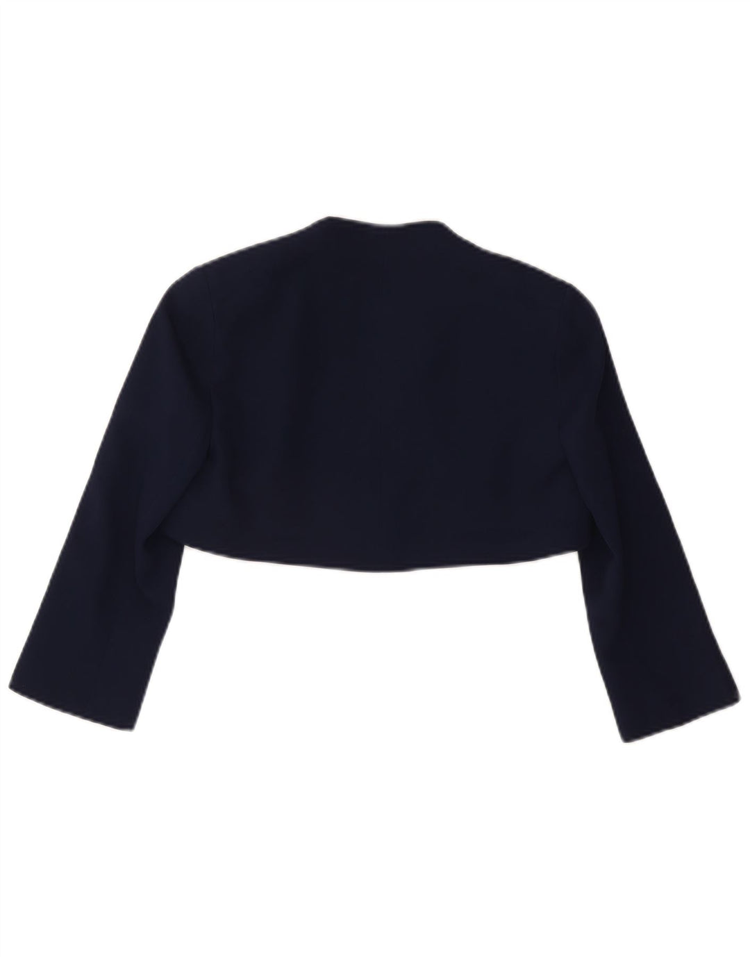Luisa Spagnoli Giacca Bolero Aperto da Donna Manica 3/4 IT 40 Piccola Blu Navy