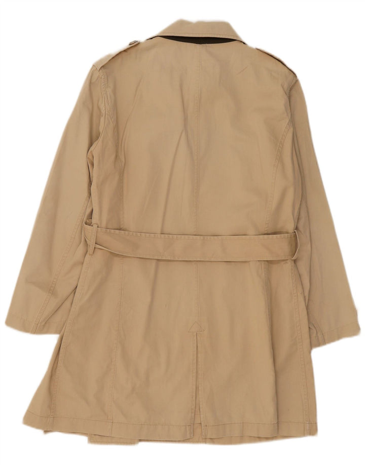 Trench da donna Fred Perry UK 18 XL Cotone beige