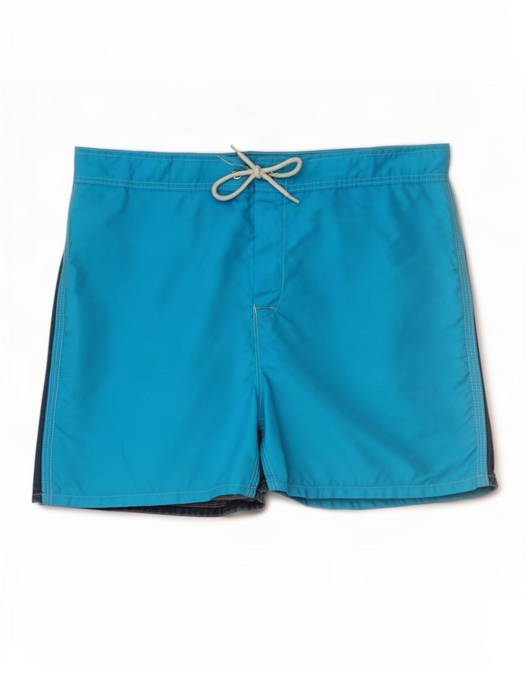 Pantaloncini da bagno da uomo Sundek piccoli in nylon color block blu