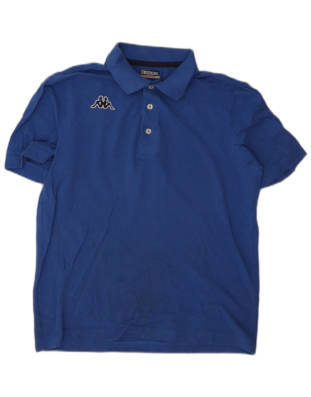 Polo Kappa da uomo blu medio