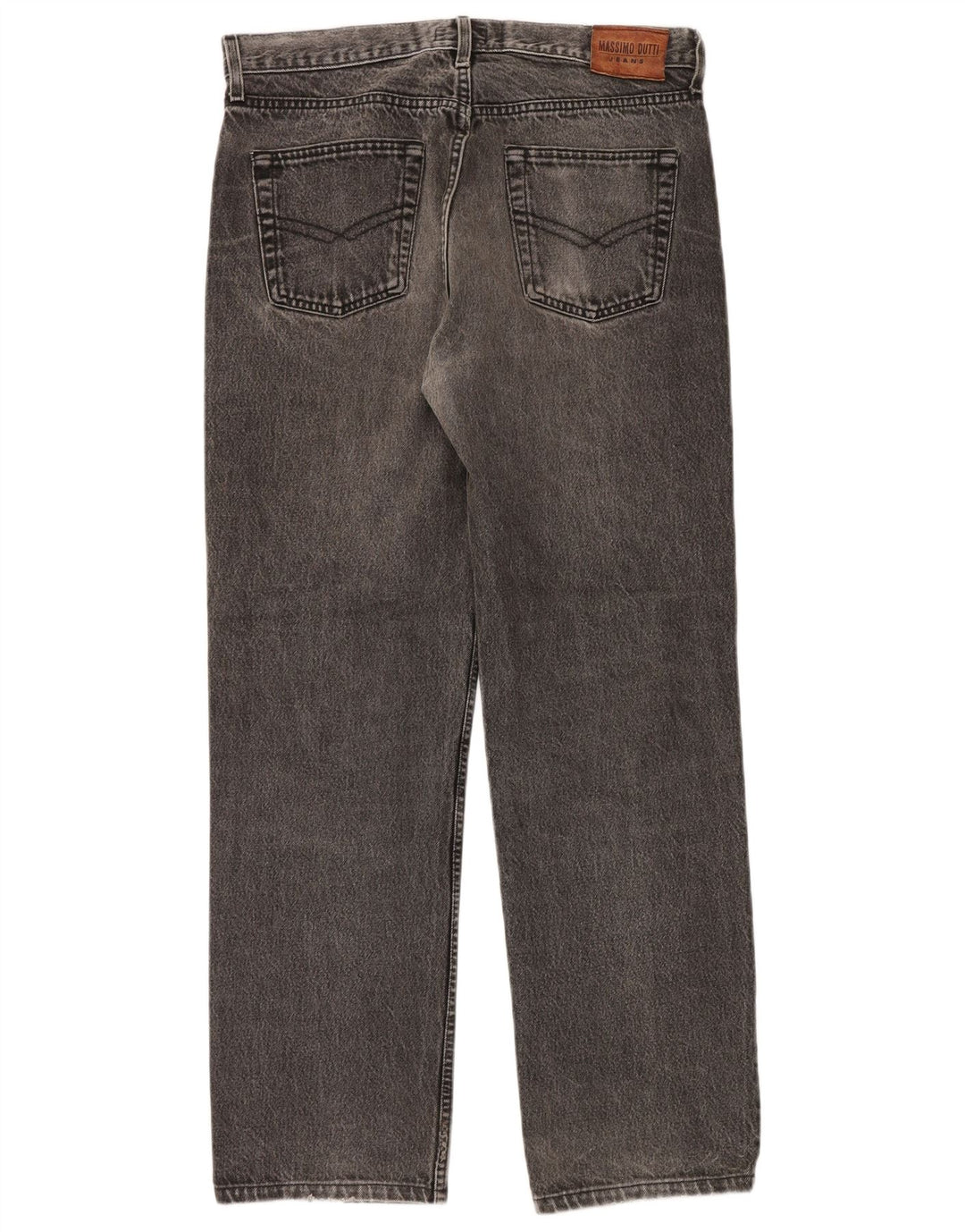 Jeans dritti da uomo Massimo Dutti EU 44 Large W34 L30 Grigio