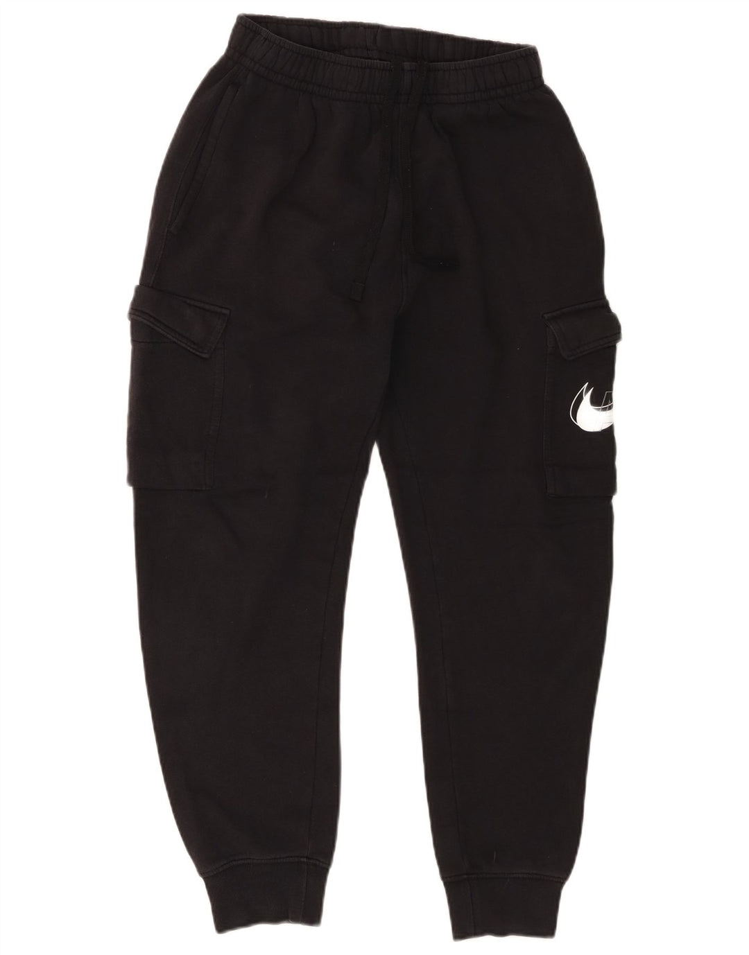 Pantaloni da tuta Nike Graphic Cargo da uomo Joggers piccoli in cotone nero