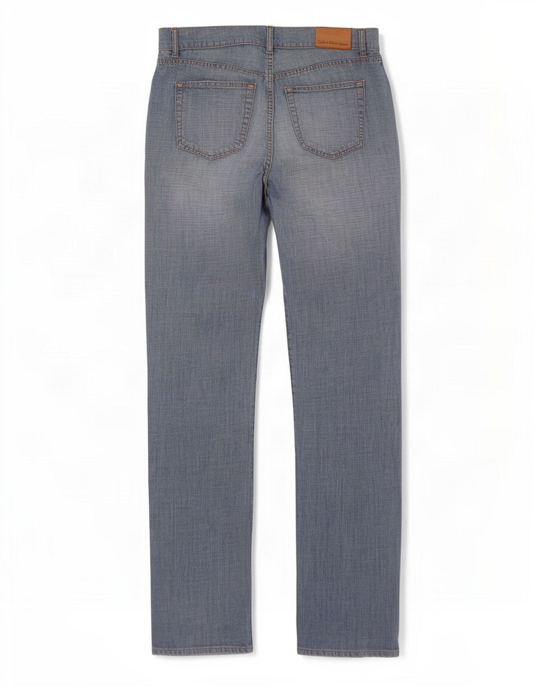 Jeans dritti da uomo Calvin Klein W33 L33 cotone blu