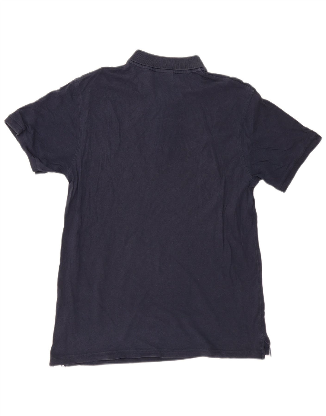 Polo da uomo Gant grande in cotone blu navy