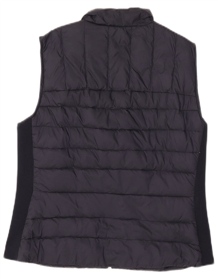 Gilet imbottito da donna Zara UK 16 grande in nylon nero