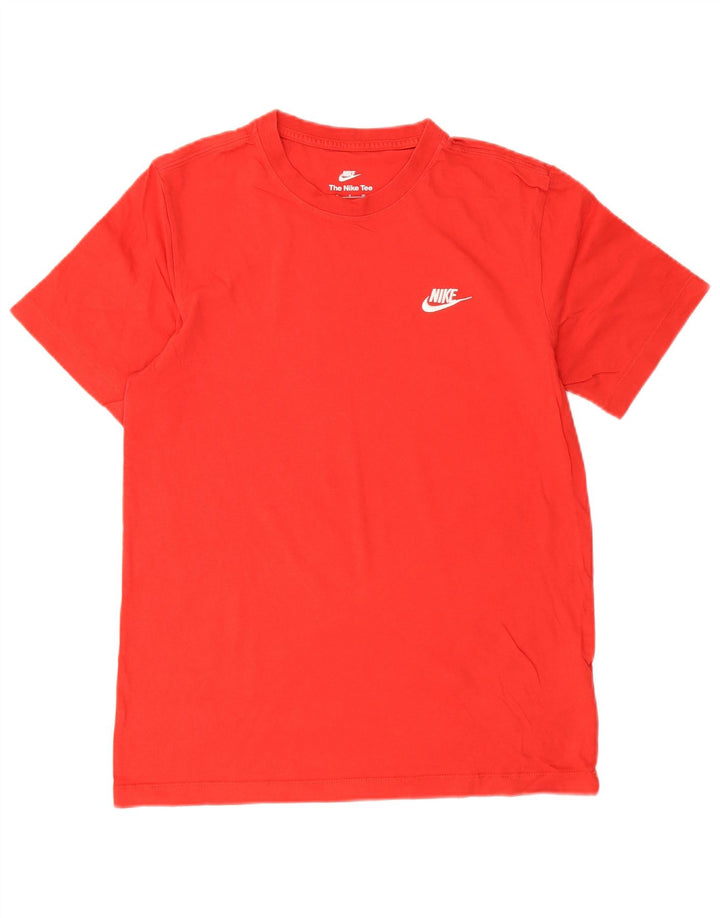 T-shirt da uomo Nike Top Small rossa in cotone