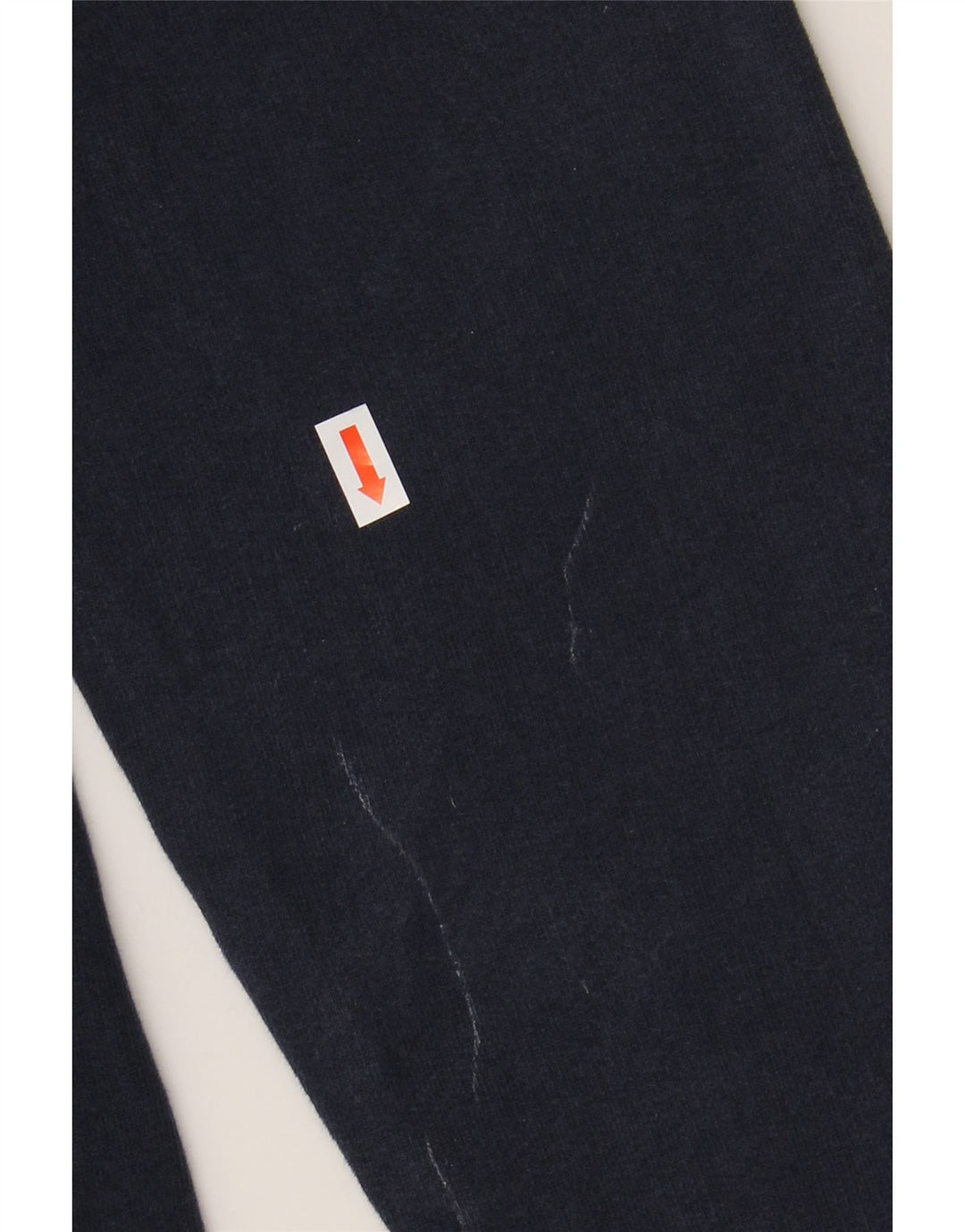 CREW CLOTHING Felpa da donna con collo con zip, maglione UK 16 grande blu navy